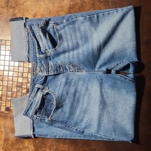 Maurices 12 short cuffed jeans